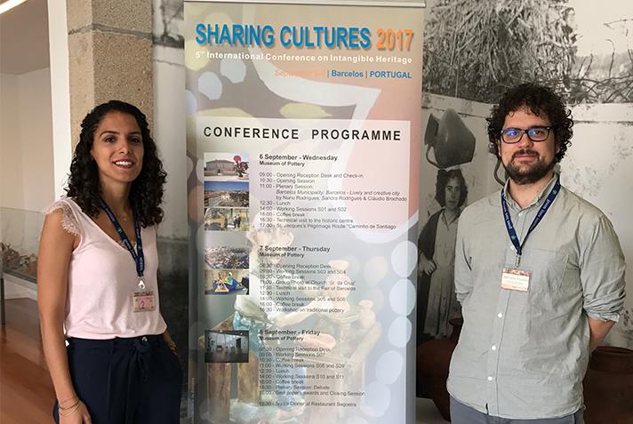 Jordi Arcos i Marta Conill participen al 5è Congrés Internacional de Patrimoni Intangible Sharing Cultures